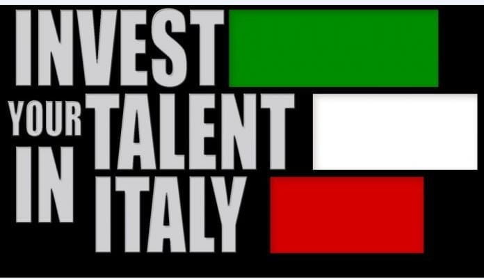Invest your Talent in Italy Scholarship
